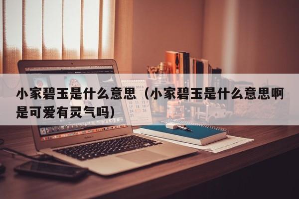 小家碧玉是什么意思（小家碧玉是什么意思啊是可爱有灵气吗）