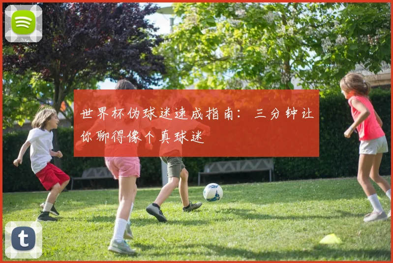 世界杯伪球迷速成指南：三分钟让你聊得像个真球迷