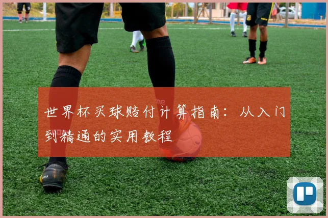 世界杯买球赔付计算指南：从入门到精通的实用教程