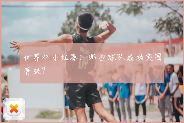 世界杯小组赛:哪些球队成功突围晋级?