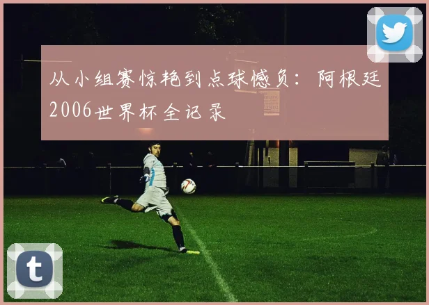 从小组赛惊艳到点球憾负:阿根廷2006世界杯全记录