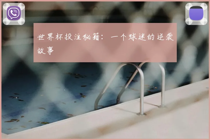 世界杯投注秘籍:一个球迷的逆袭故事