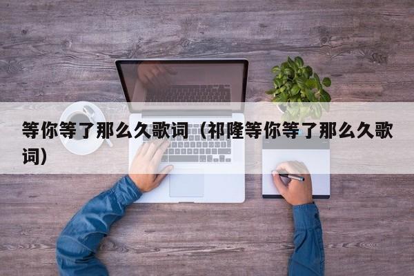 等你等了那么久歌词（祁隆等你等了那么久歌词）