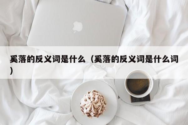 奚落的反义词是什么（奚落的反义词是什么词）