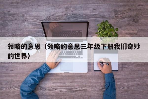 领略的意思（领略的意思三年级下册我们奇妙的世界）