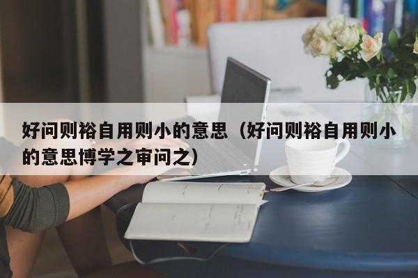 好问则裕自用则小的意思（好问则裕自用则小的意思博学之审问之）