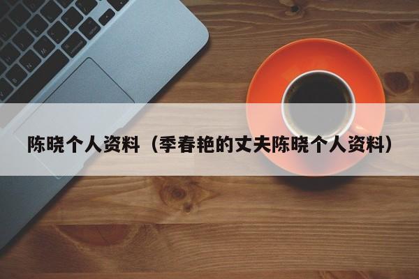 陈晓个人资料（季春艳的丈夫陈晓个人资料）