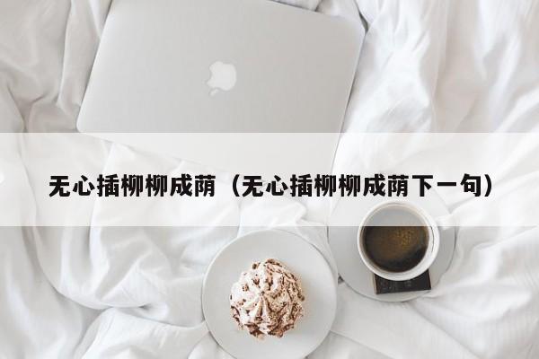 无心插柳柳成荫（无心插柳柳成荫下一句）