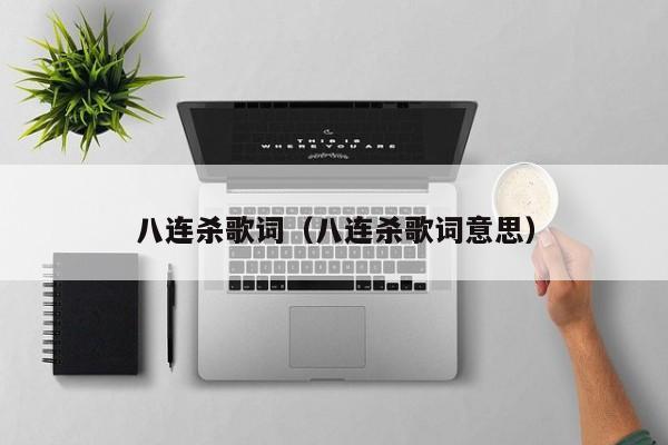 八连杀歌词（八连杀歌词意思）
