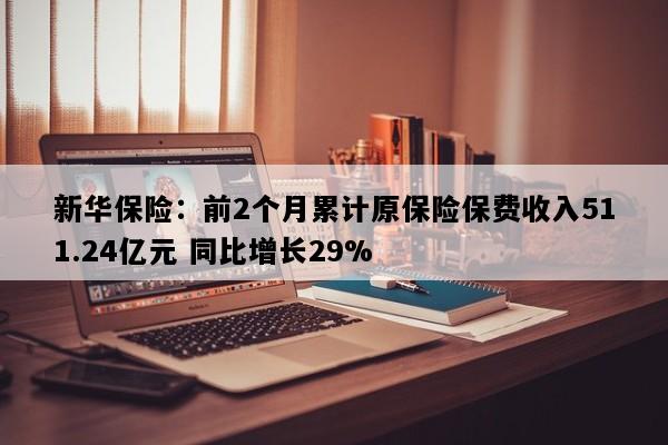 新华保险：前2个月累计原保险保费收入511.24亿元 同比增长29%