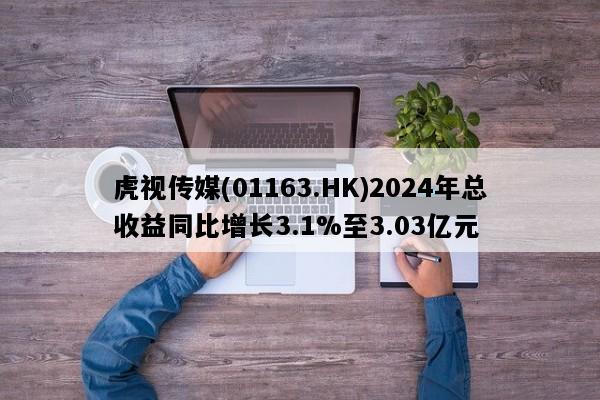 虎视传媒(01163.HK)2024年总收益同比增长3.1%至3.03亿元
