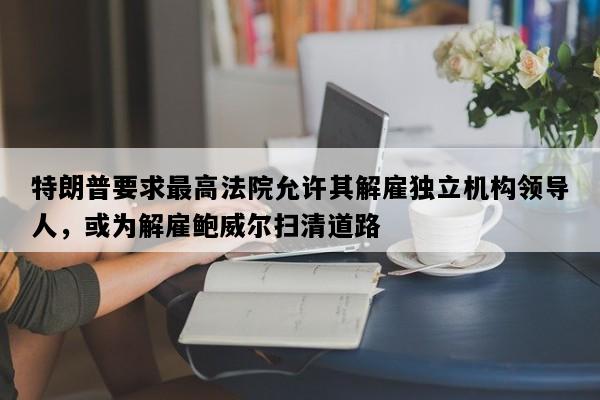 特朗普要求最高法院允许其解雇独立机构领导人，或为解雇鲍威尔扫清道路