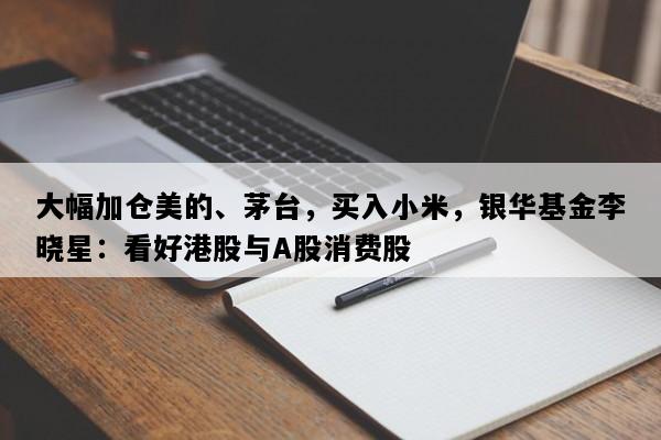 大幅加仓美的、茅台，买入小米，银华基金李晓星：看好港股与A股消费股