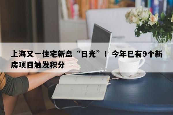 上海又一住宅新盘“日光”！今年已有9个新房项目触发积分