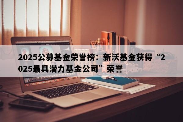 2025公募基金荣誉榜：新沃基金获得“2025最具潜力基金公司”荣誉