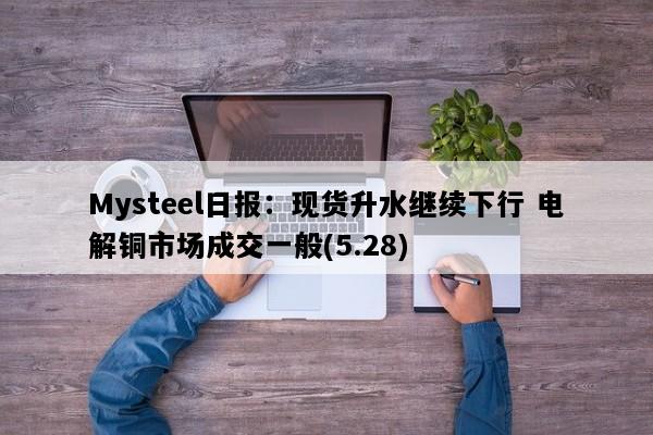Mysteel日报：现货升水继续下行 电解铜市场成交一般(5.28)