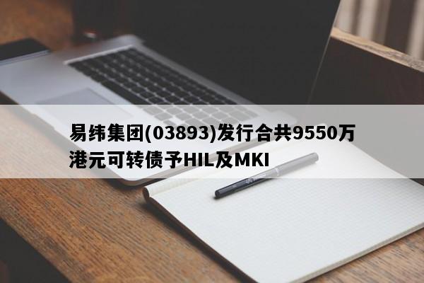 易纬集团(03893)发行合共9550万港元可转债予HIL及MKI