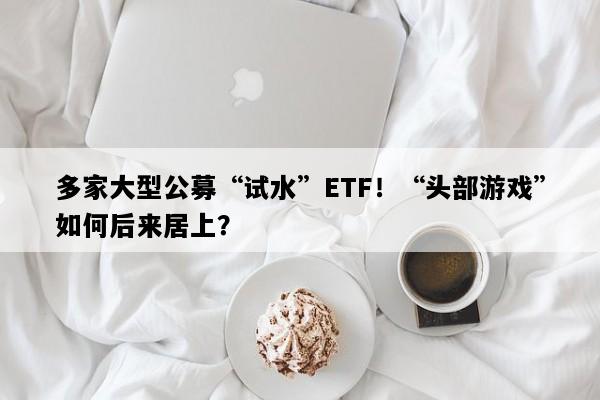 多家大型公募“试水”ETF！“头部游戏”如何后来居上？