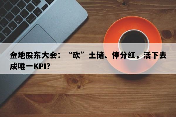 金地股东大会：“砍”土储、停分红，活下去成唯一KPI？