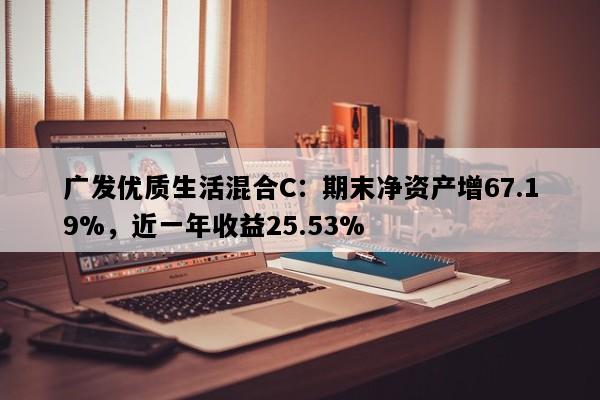 广发优质生活混合C：期末净资产增67.19%，近一年收益25.53%