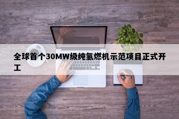 全球首个30MW级纯氢燃机示范项目正式开工