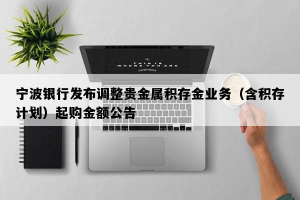 宁波银行发布调整贵金属积存金业务（含积存计划）起购金额公告