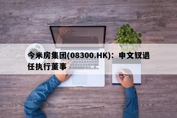 今米房集团(08300.HK)：申文钗退任执行董事